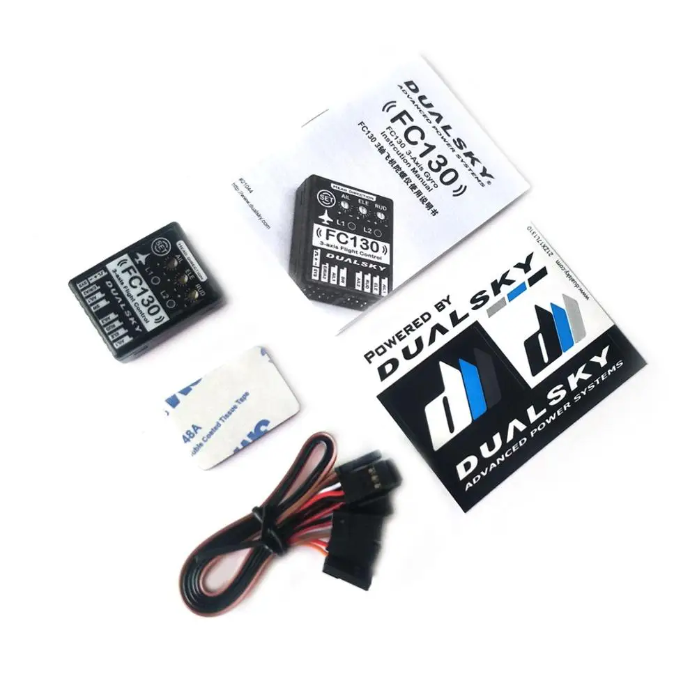 

1 PCS FC130 Mems 3-Axis Gyro Flight Control for RC Aircraft 3D Stability 3 Wing Types