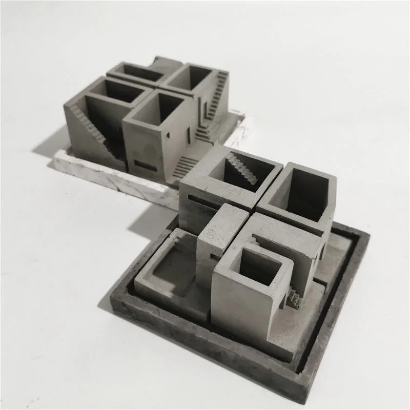 Concrete Castle Mold DIY Construction Silicone Mold  Pen Holder Cement Molds DIYdesktop organizer storage Silicone mold