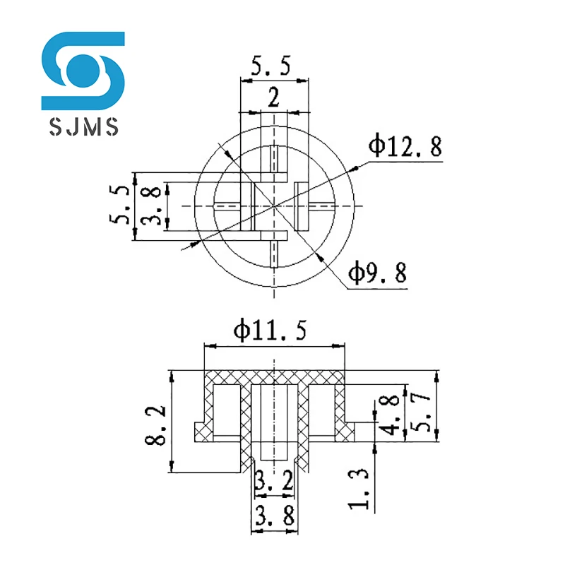 10pcs/Lot 12*12*7.3mm Momentary Tactile Switch DIP 4 Pin Tactile Push Button Switch With Cap Momentary Tact Switch 12x12x12.3 mm