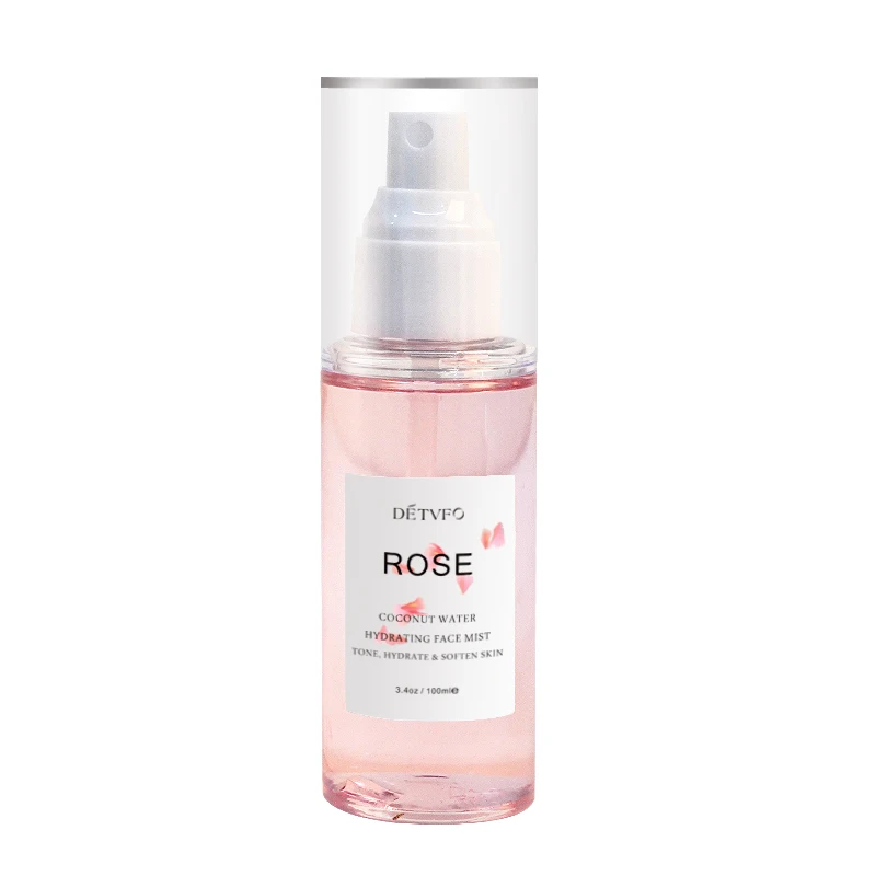 Professional Skin Care Fresh Facial Mist for Glowing Skin No Dyes or Alcohol Pure Bulk Rose Water