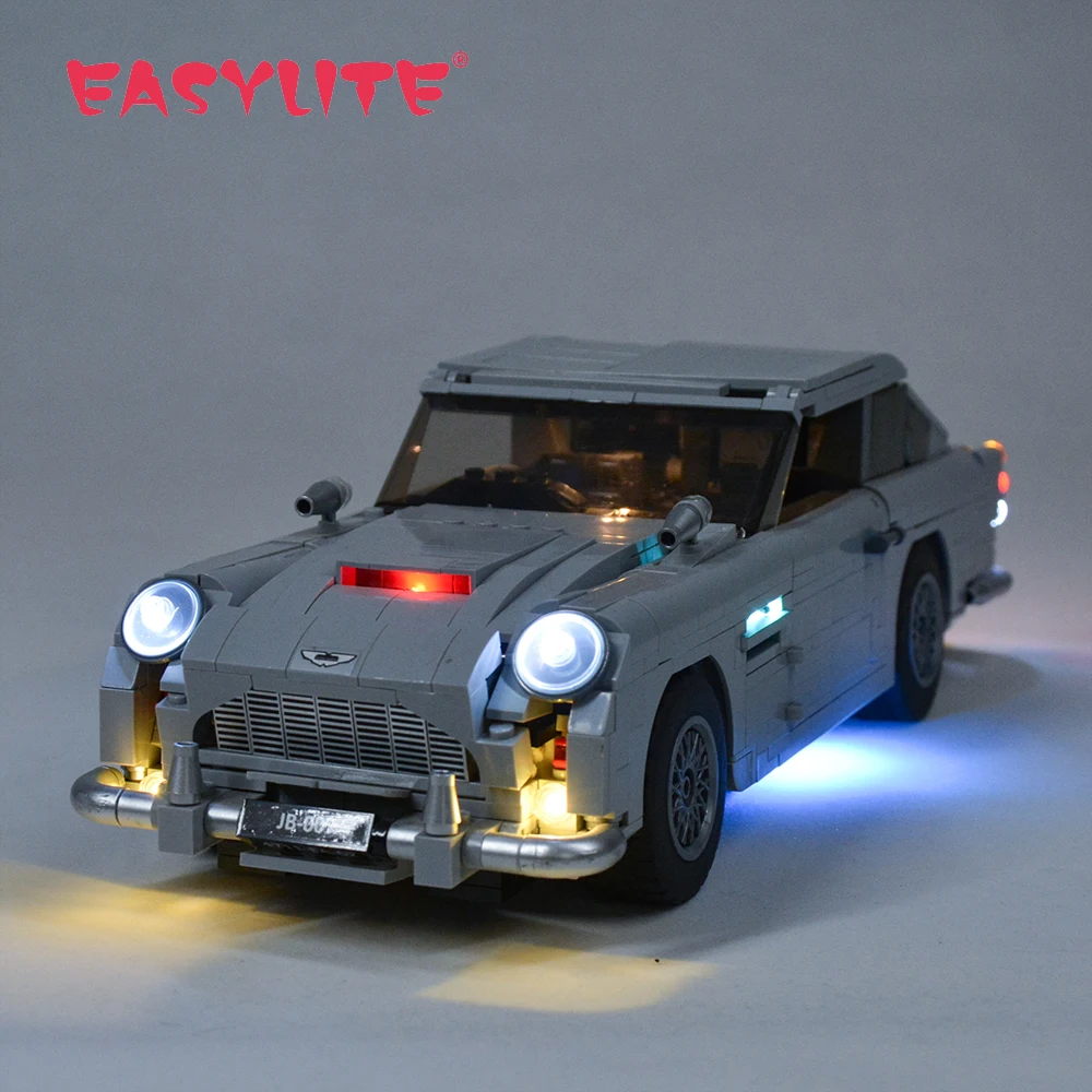 

EASYLITE LED Light Kit For 10262 Creator Jame Bond Aston Marting DB5 Compatible With 21046 Set No Building Blocks Model