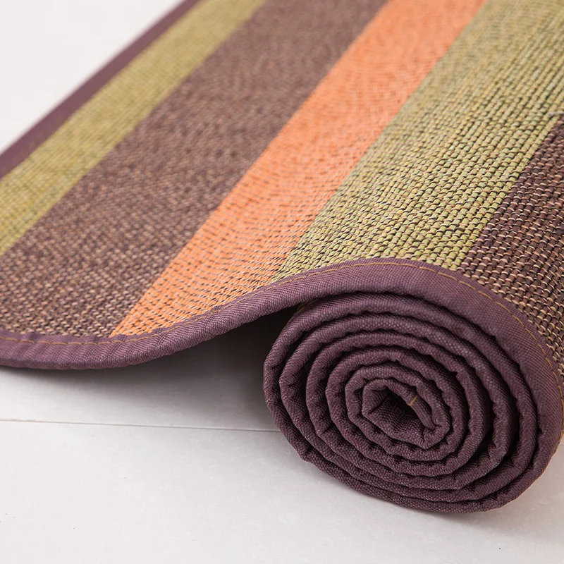 Japanese Floor Bamboo Carpet Pad Large Rectangle Width 150cm  Mattress Mat  Portable Tatami  Fashion Rug Designer Bamboo Carpet