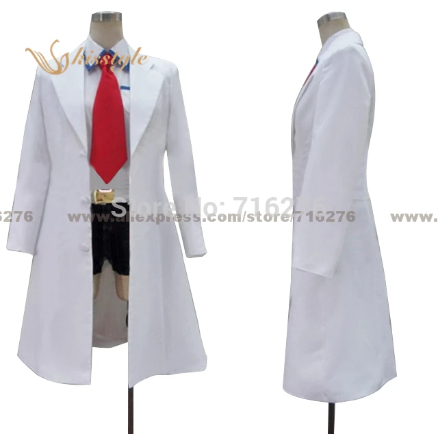 Kisstyle Fashion Steins/Gate Makise Kurisu New Arrive Uniform Cosplay Costume Custom-Made