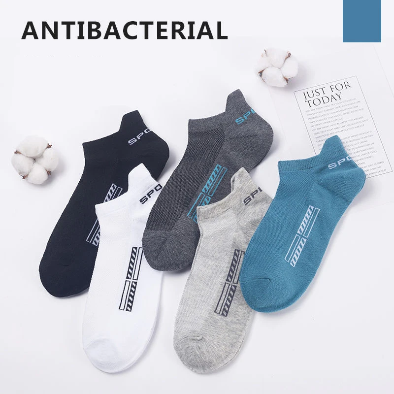 High Quality 10Pairs/Lot Men Cotton Socks Summer Mesh Breathable Sports Socks Mesh Casual Athletic Thin Cut Short Sokken