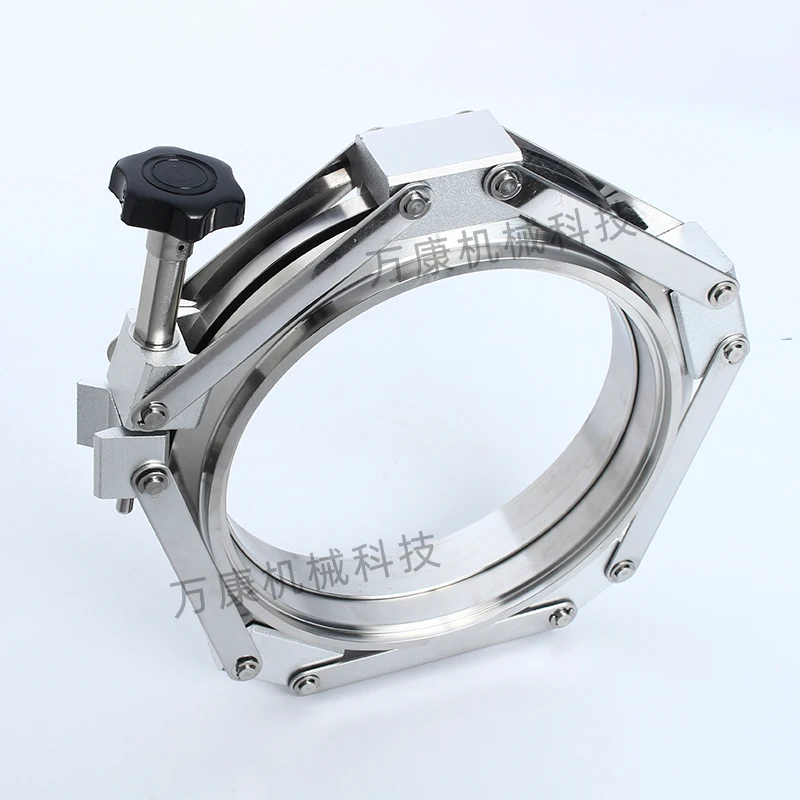 

304 Stainless Steel KF Vacuum Socket Joint Clamp Vacuum Chain Clamp KF63 KF80 KF100 KF160