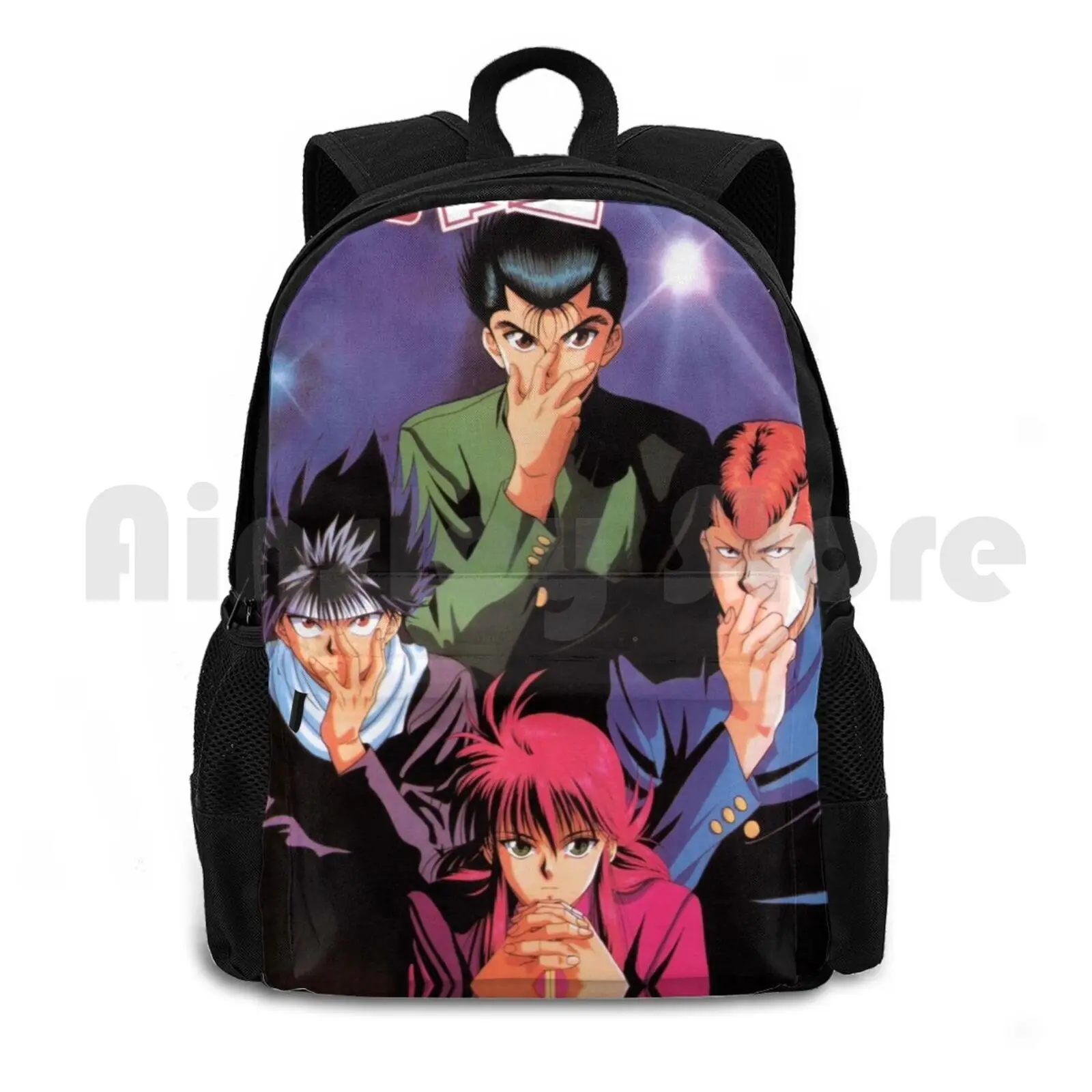 

Yu Yu Hakusho Открытый походный рюкзак для верховой езды, скалолазания, спортивная сумка Yu Yu Hakusho Yyh Ghost Files Yusuke Urameshi Yoshihiro