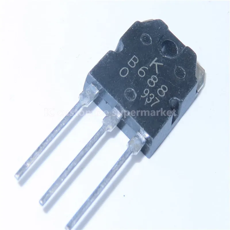 5 قطعة/الوحدة جديد B688 2SB688 TO-3P 120V 8A الصمام الثلاثي الترانزستور