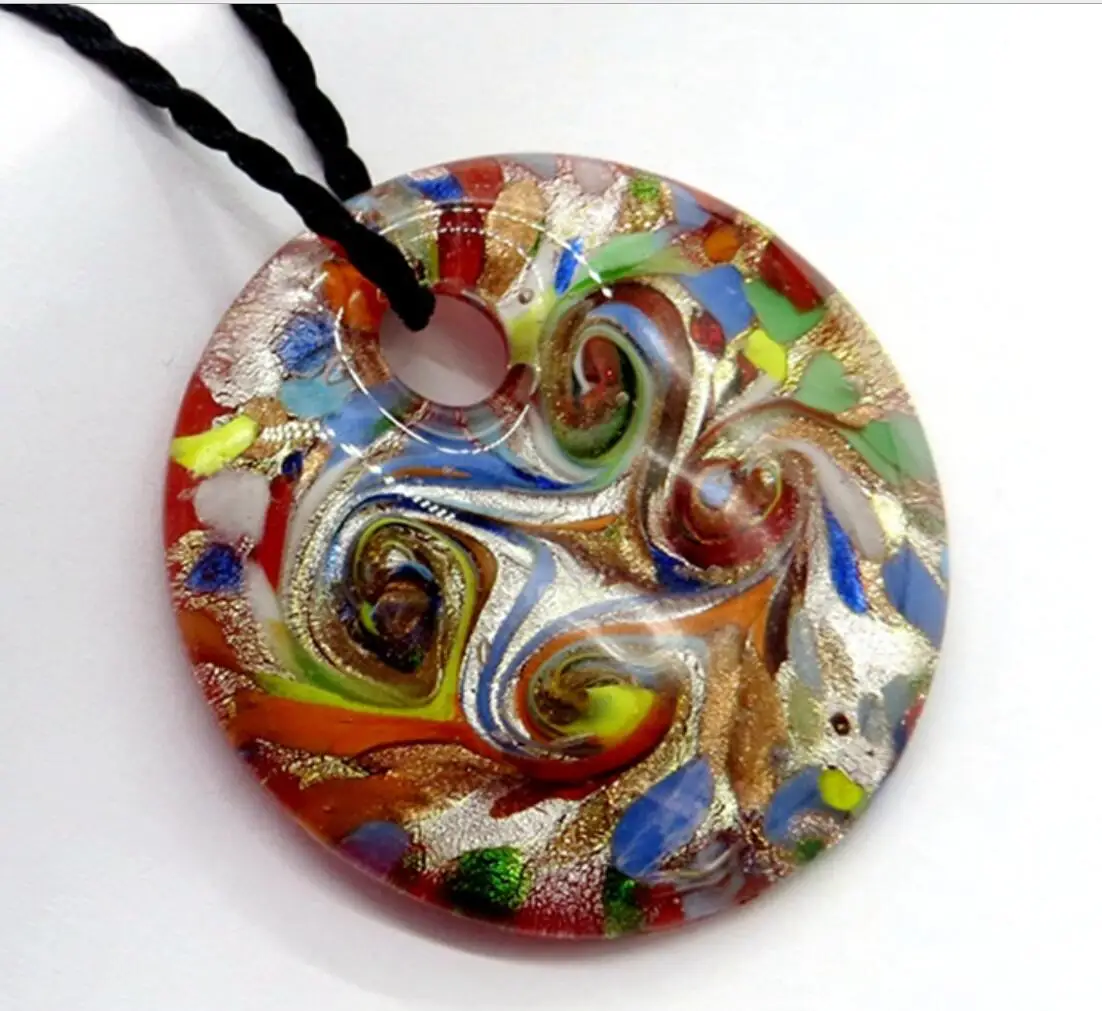 Handmade Murano Glass Pendant Fit For Necklace