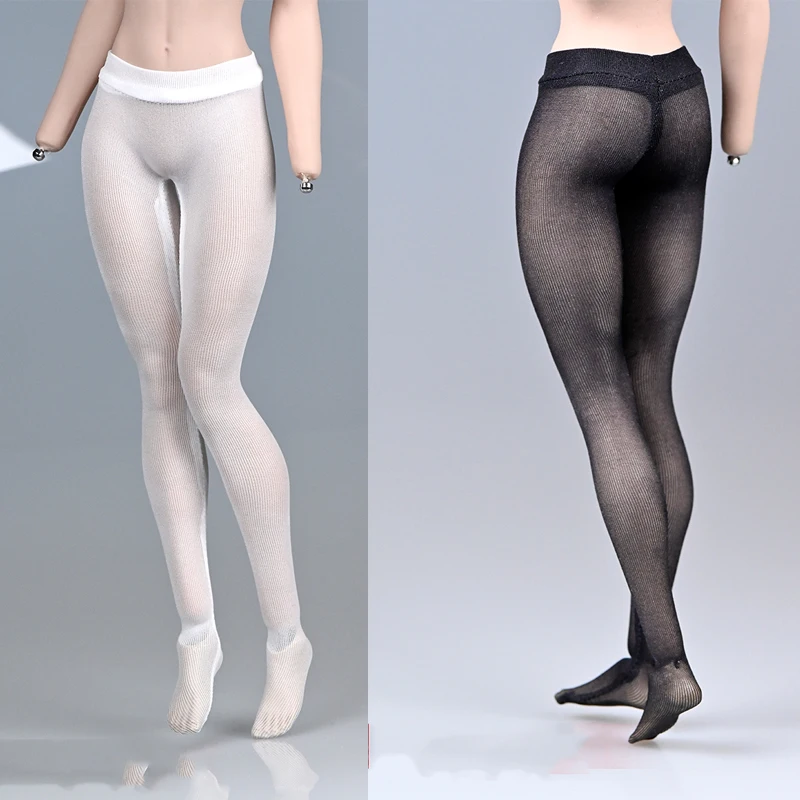 1/6หญิงเสื้อผ้า Sext Pantyhose ดูผ่านถุงน่องสีขาวถุงน่อง12นิ้ว TBLeague JIAOU ตุ๊กตารูปตุ๊กตา