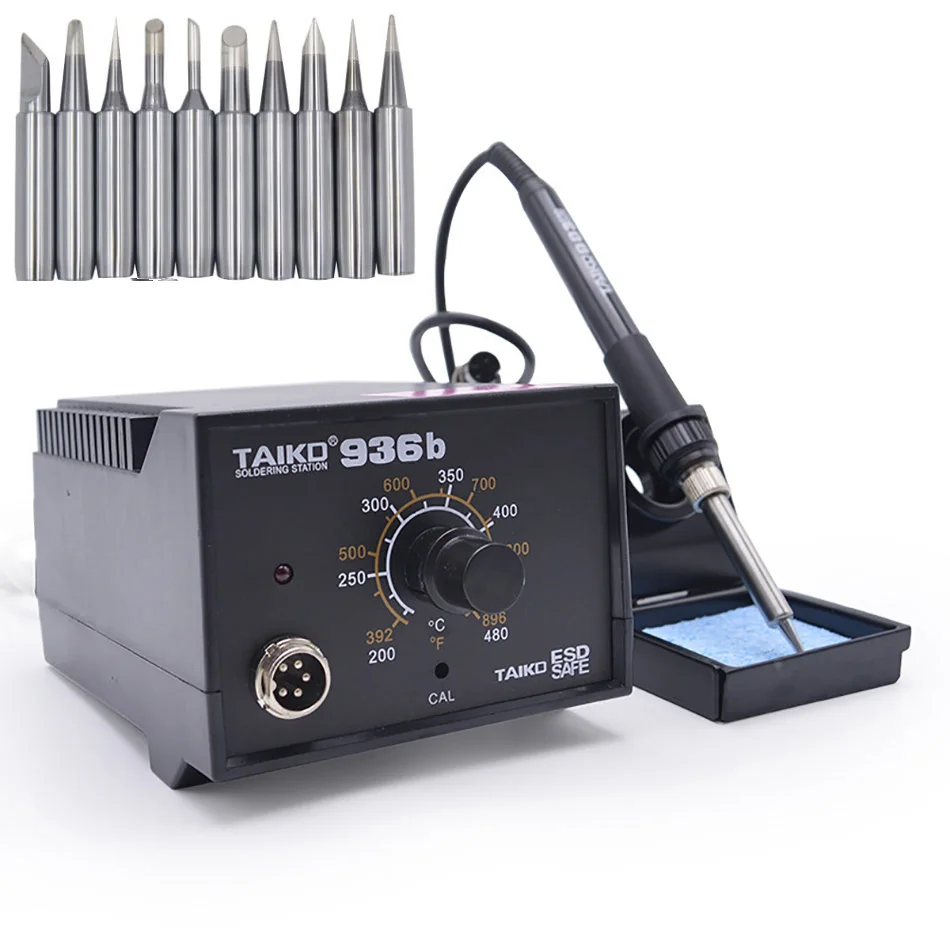 Imagem -06 - Taikd 936 Anti Temperatura Constante Soldagem Estação Ferro Elétrico Substituição Pcba Repair Tool Plug ue