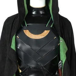 Newest Lady Loki Sylvie Cosplay Armor Outfit Adult Halloween The Variant Costume Battle Vest Black Cape