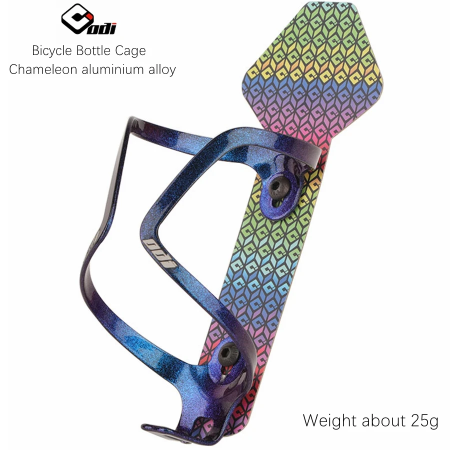 ODI koszyki na bidon rowerowy kolorowy uchwyt na czajnik uchwyt Ultralight Chameleon stop aluminium MTB Road Bike stojak na butelki z wodą