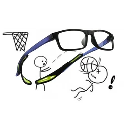 tr90 optical eyeglasses glasses frame men Sports basketball Football transparent prescription myopia eye glasses eyewear frame