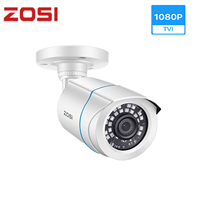 ZOSI HD 1080P 2MP H.265 4-in-1 CCTV Video Home Security IR Night Vision Weatherproof Bullet Camera for Surveillance System