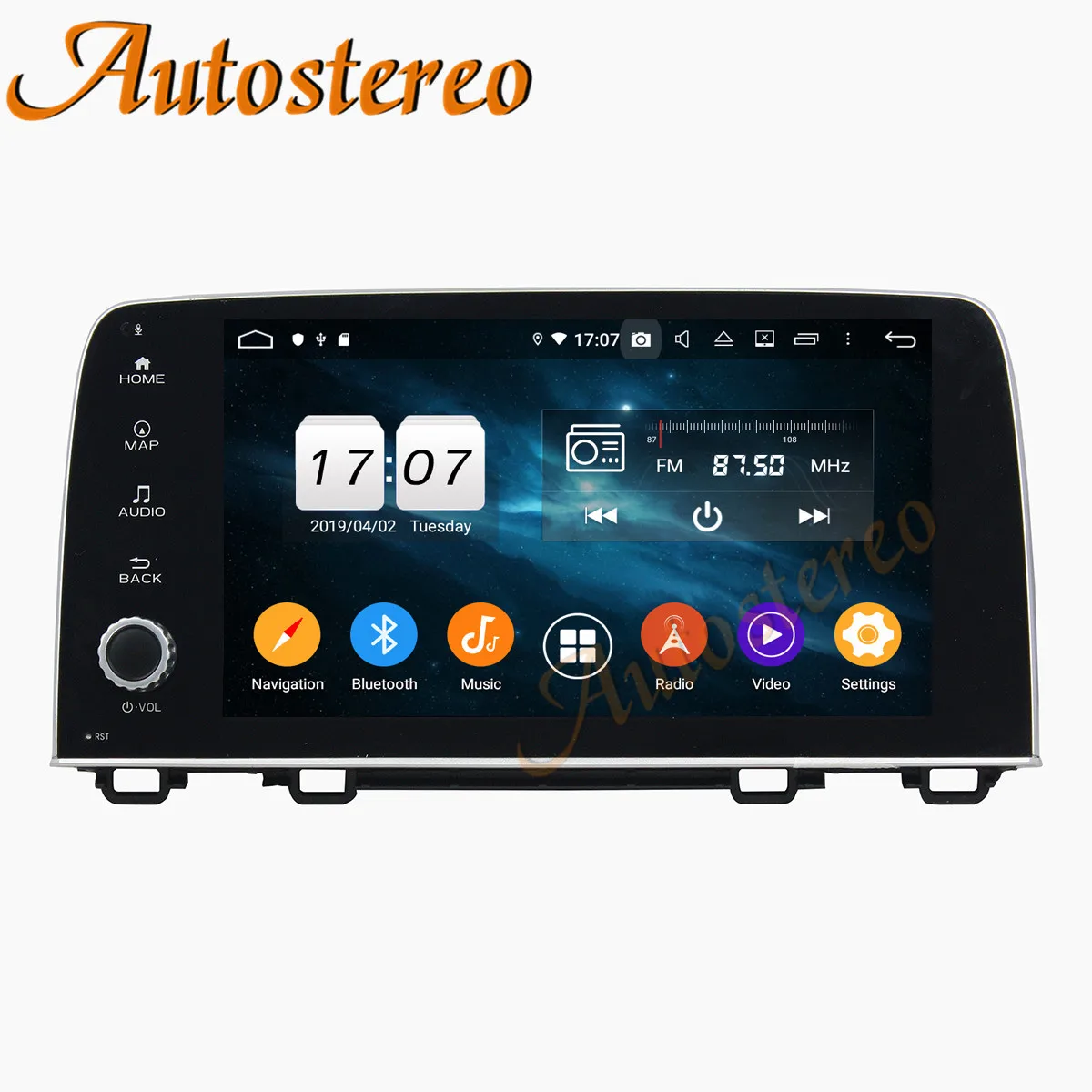 Carplay For Honda CRV CR-V 2017 2018 2019 2020 2021 Android 14 Car GPS Navigation Car Multimedia Player Auto Radio Head Unit