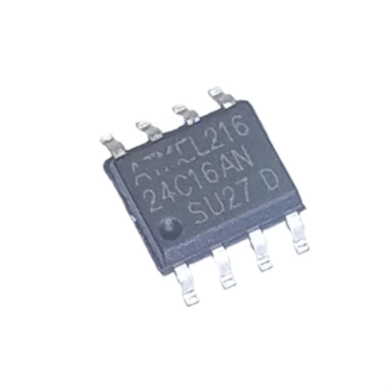 10PCS  24C16N-SI27   AT24C16AN-SI27   AT24C16N-SI27   24C16AN-SI27   SOP8   Brand new original IC chip