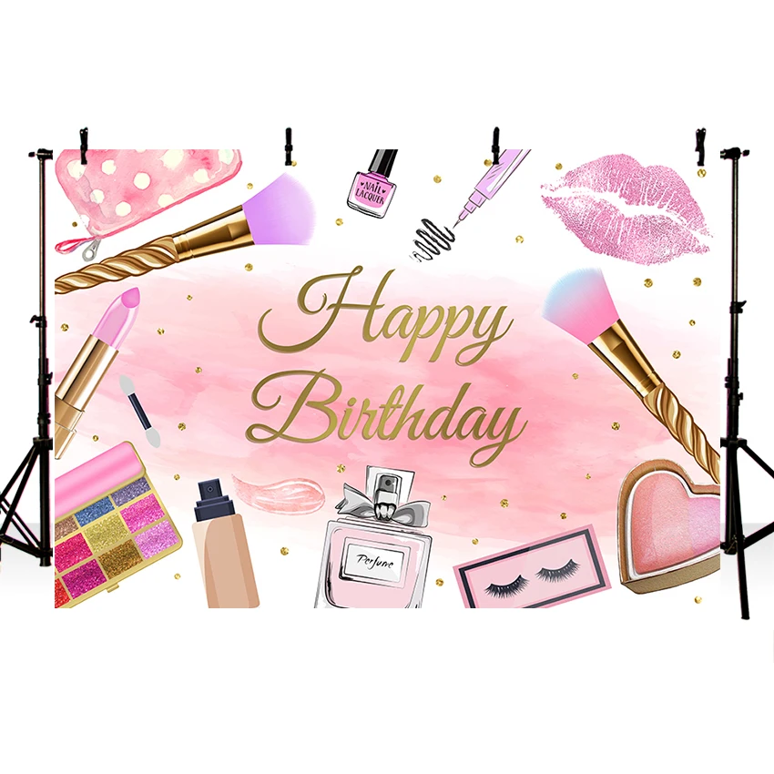 Mehofond التصوير خلفية الوردي الجمال ماكياج سبا حفلة نساء بنات زينة عيد الميلاد خلفية كابينة تصوير راية استوديو