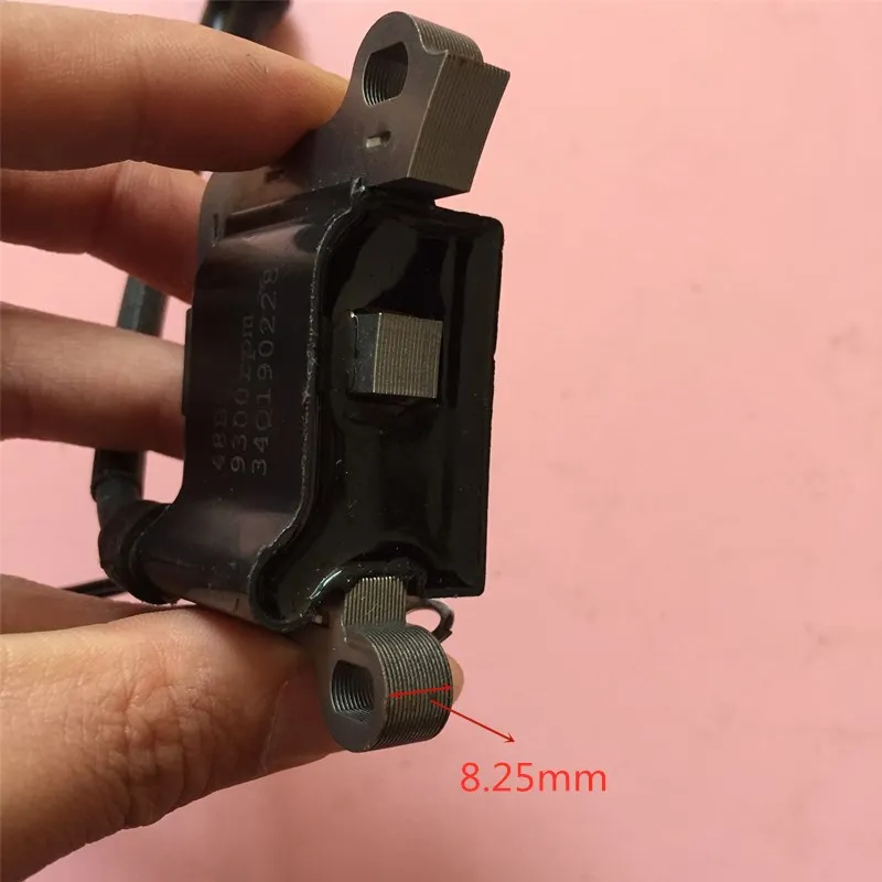 1E48F Kumparan Pengapian Cocok untuk 63cc Brush Cutter Pemangkas Rumput 48 Mesin 48F Rumput Cutter Mower Ignition Coil