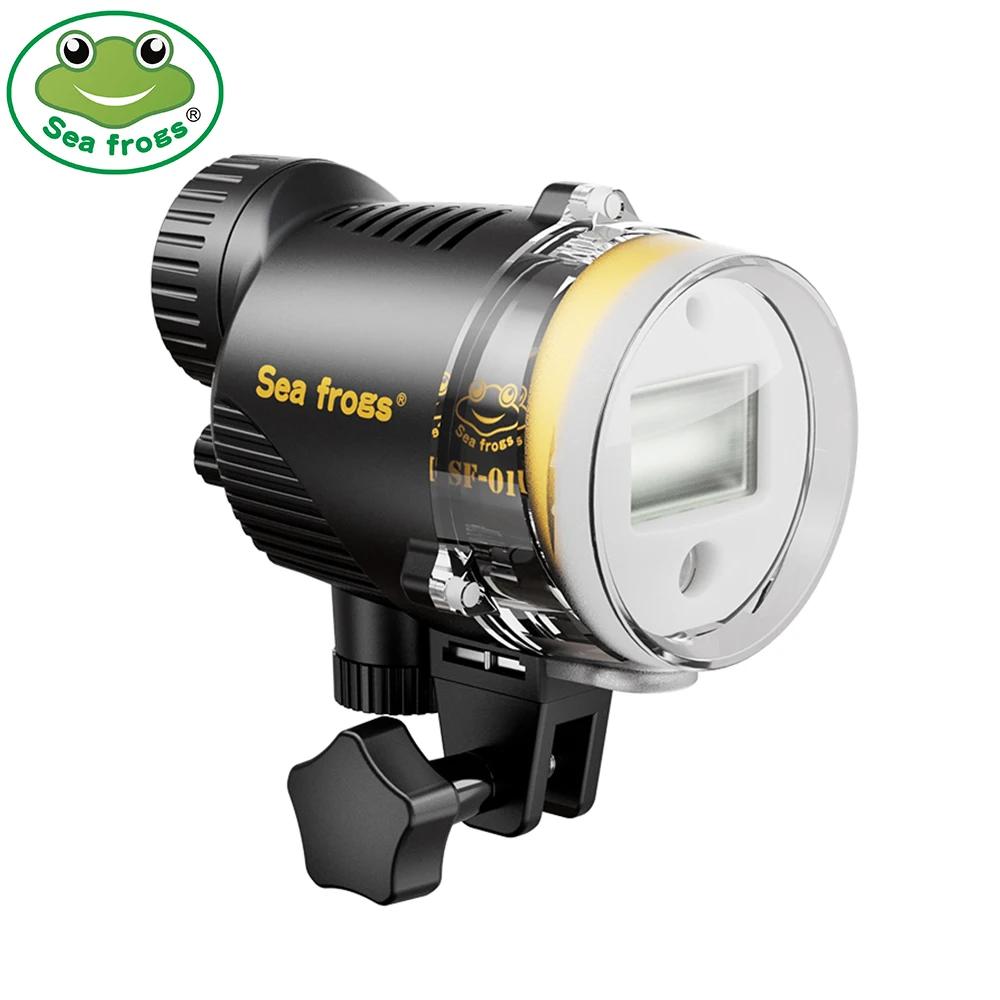 

Seafrogs 100M/328ft Waterproof Underwater Photography Flash Strobe For Camcorder Diving Housings Camera Light Accessories SF-01