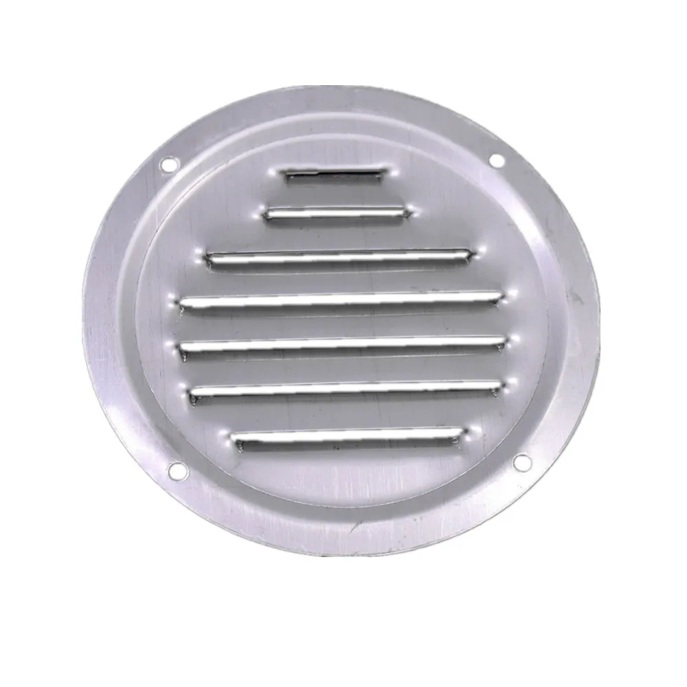 

1PCS 316 Stainless Steel Round Louvered Vent Cover 4 inch 5 inch Mirror Polish Air Vent Cover For Marine Boat Hardware