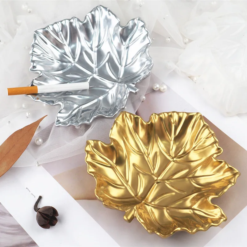 Maple Leaf Tray Ashtray Mold Crystal Epoxy Resin  Silicone Mold Irregular Shape  DIY Jewelry  Storage