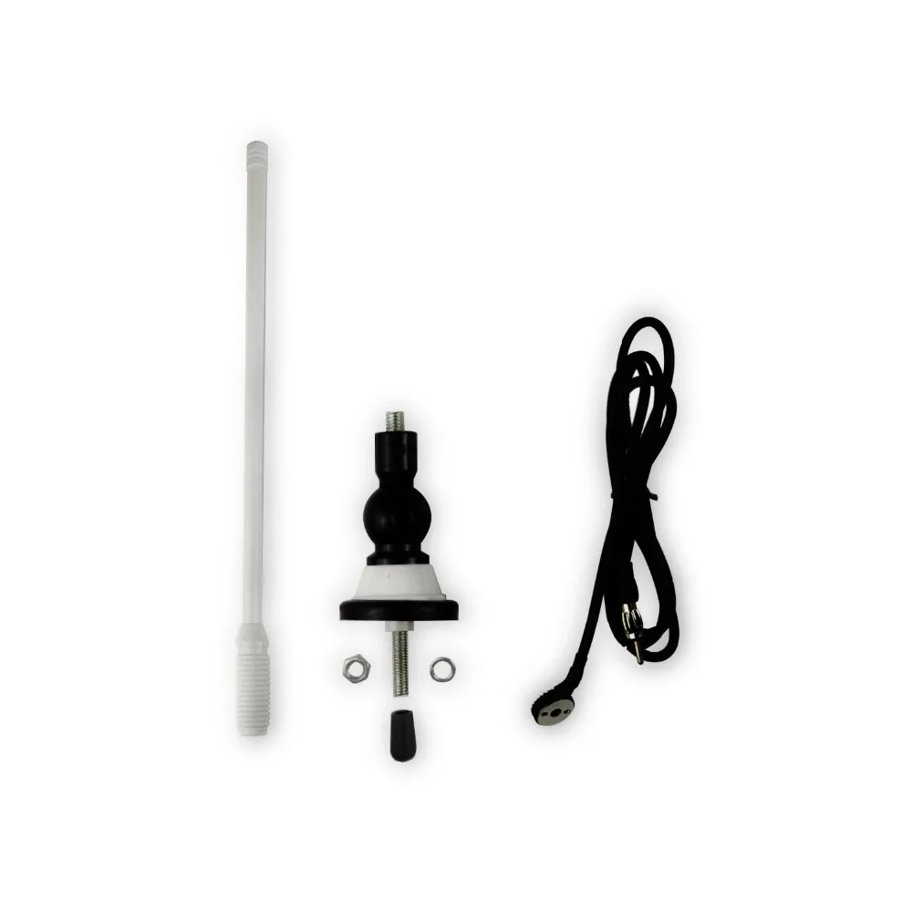 Marine Boat Radio Antenna Car Waterproof Rubber Duck Dipole Flexible Marine FM AM Modulators For ATV UTV RV Car Yacht Tractor