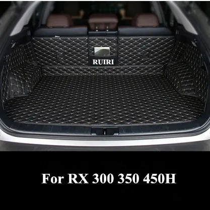 Good quality! Special car trunk mats for Lexus RX 450h 2022 durable boot carpets cargo liner for RX450h 2021-2016,Free shipping