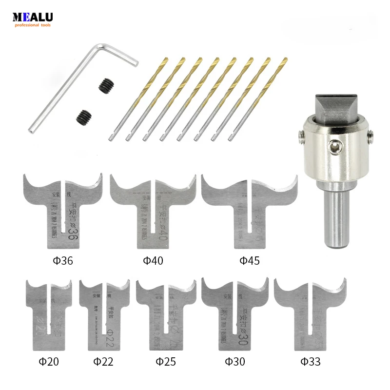 Imagem -05 - Conjunto 20 Mm60 mm Fivela Sorte Buddha Contas Bola Faca Moagem Router Cortador Bit Carpintaria Ferramentas Grânulos de Madeira Broca para Cnc 11 Peças