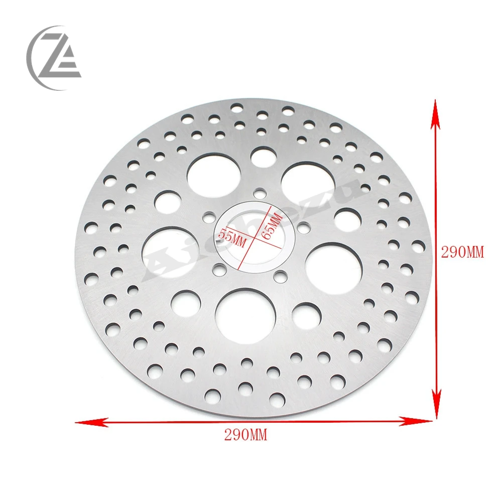 ACZ Silver CN Aluminum Rear Brake Rotor Disk 11.5\
