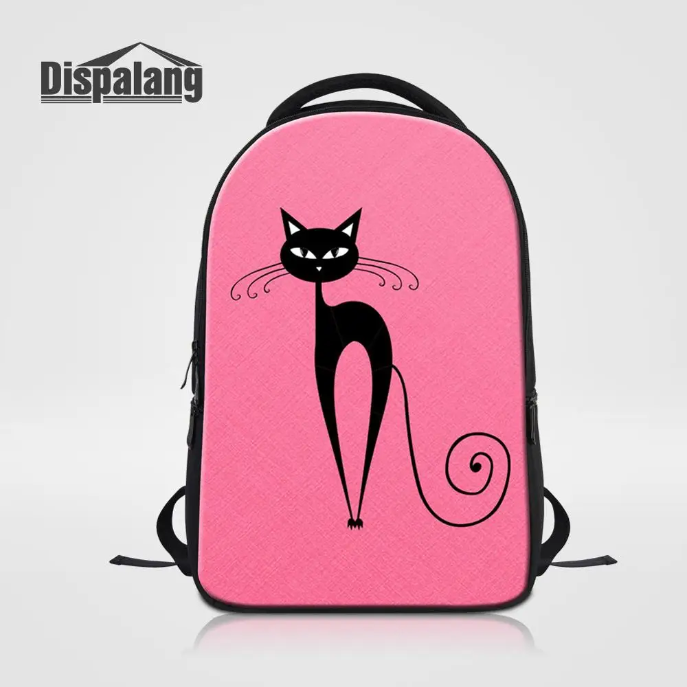 

Women Laptop Backpack Cute Cat Printing School Bag For Teen Girl Schoolbags College Outdoor Computer Bookbag