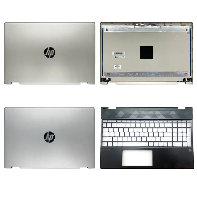 Pop For HP X360 15-CR 15-CR000 15T-CR000 LCD Back Cover /Palmrest Top A Case Shell Golden L22472-001 Silver L22454-001 Non Touch