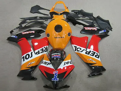 Wotefusi UV Paint Bodywork Fairing Injection Molding For Honda CBR 1000RR 2012 (HB)