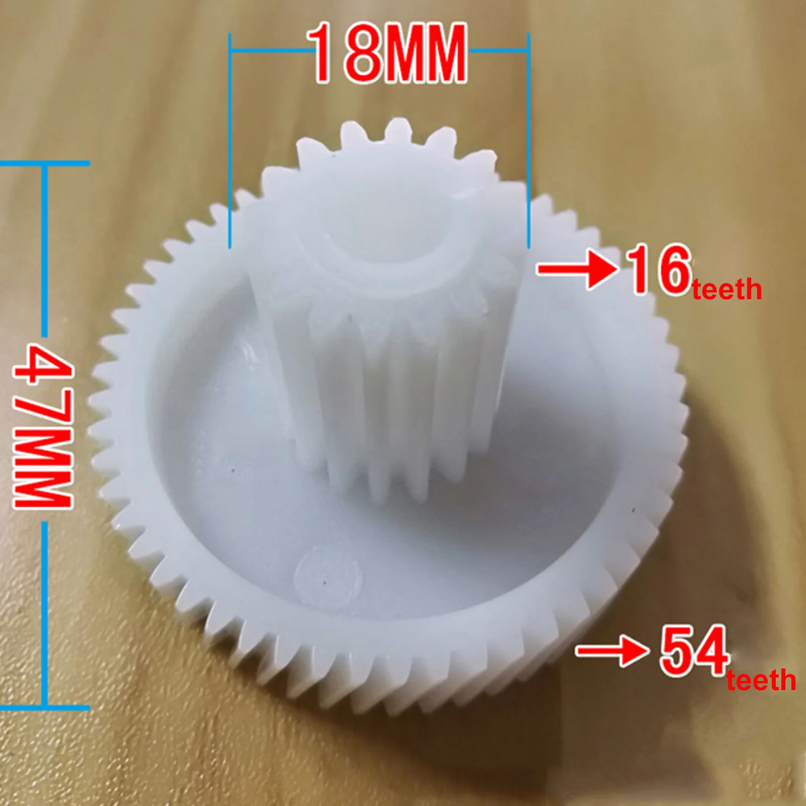 3 pz/lotto di Plastica a base di Carne Smerigliatrice Ingranaggi per VITEK Tritacarne Mincer S/M/L Gear Per Uso Domestico di Ricambio pezzi di