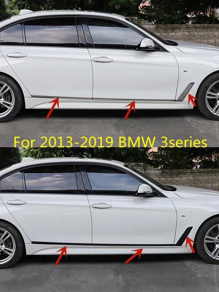 

6pcs/set For BMW 3 Series F30 F35 2013-2019 Stainless steel Chrome Car Side Door Body Strips Trim Cover