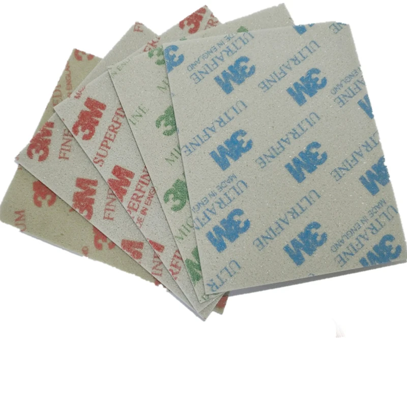 Lançamento 5pcs esponja macia para molde de boneca eletrônico plástico para celular polimento 02600 02601 02602 02604 02606