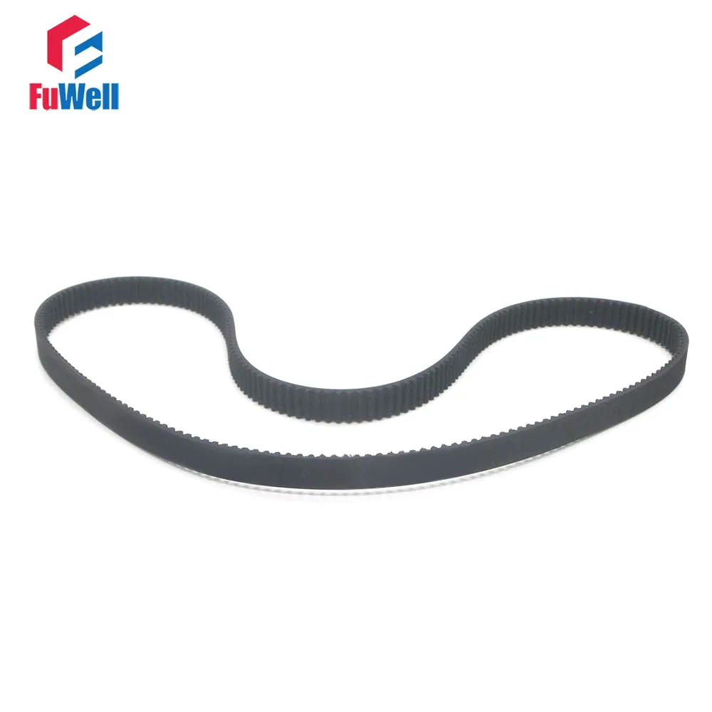 HTD3M Timing Pulley Belt 15mm Width 552/555/561/564/570/573/576/579/582/585/588-3M 3mm Pitch Rubber Transmission Belt Gear Belt