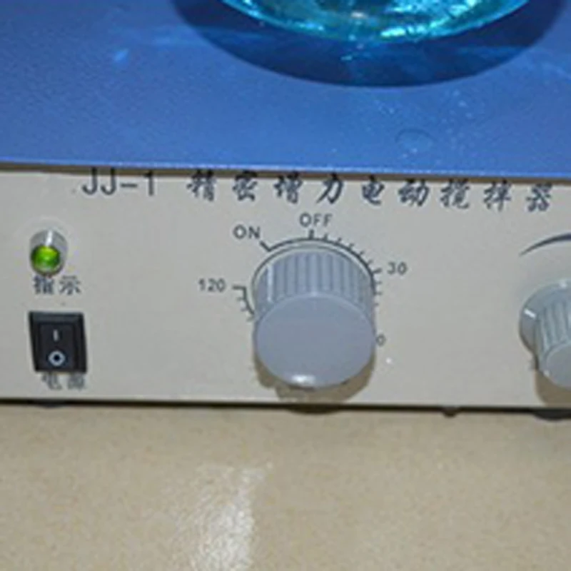 Imagem -04 - Precisão Potência-aumentando Agitador Elétrico Máquina 220v 100w Display Digital Velocidade Constante Laboratório Timing Agitador Ferramenta Jj1
