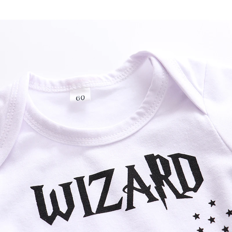 3 Pieces Infant Baby Clothing Sets 2020 New Summer Wizard In Training Tops+Pants+Hat Newborn Baby Boy Clothes Outfits