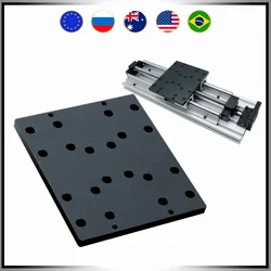 CNC sliding table plate Openuilds 3D Printer Aluminum Plate  T6x125x125 T10x160x135  mm Z Axis Mounting Plate For CNC Router