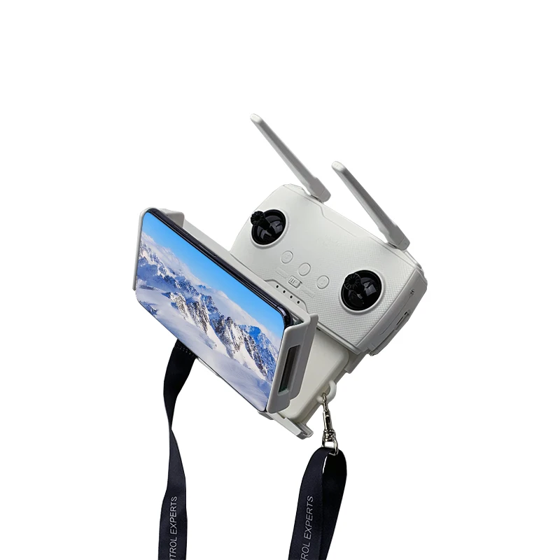 Hubsan zino/2/proh117s用リモートコントローラータブレット拡張スタンド電話取り付けブラケットクリップスタンドストラップアクセサリー