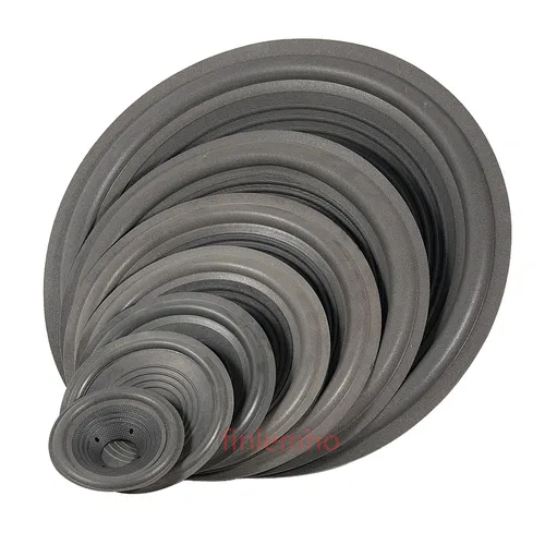 Imagen 2 del producto Cono de papel para altavoz Woofer, Kit de reparación de bobina de voz envolvente de espuma de 3/4/5/6, 5/8/10/12 pulgadas para sistema DIY de estudio de cine en casa, 1 ud.