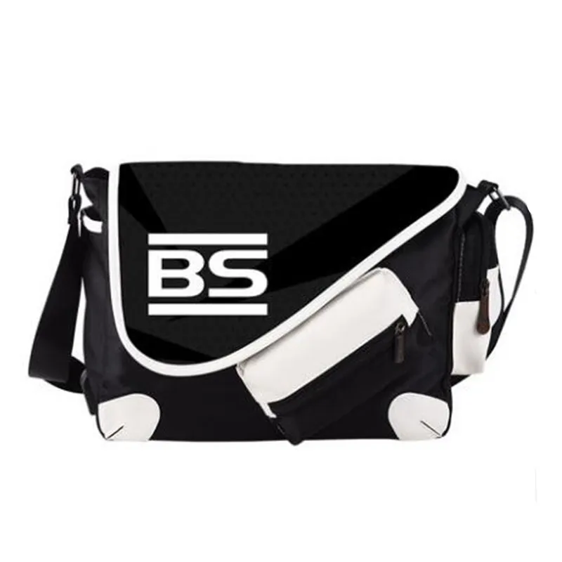 Anime Arknights Rhodes Isand Canvas Shoulder Messenger Handbag Bag Sling Bag Travelbag School Satchel Crossbody Bag Black