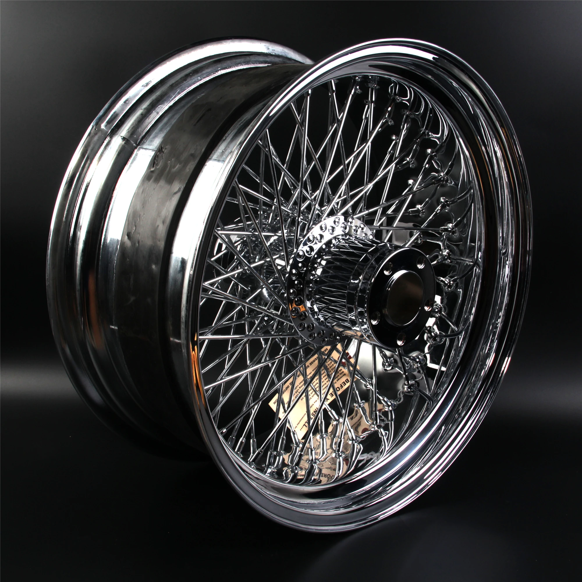 Chrome Rear Wheel Rim 18x10.5inch For Harley Davidson XL 1200 R ROADSTAR Stainless Steel Chrome Motorcycle Rear Wheel Rims