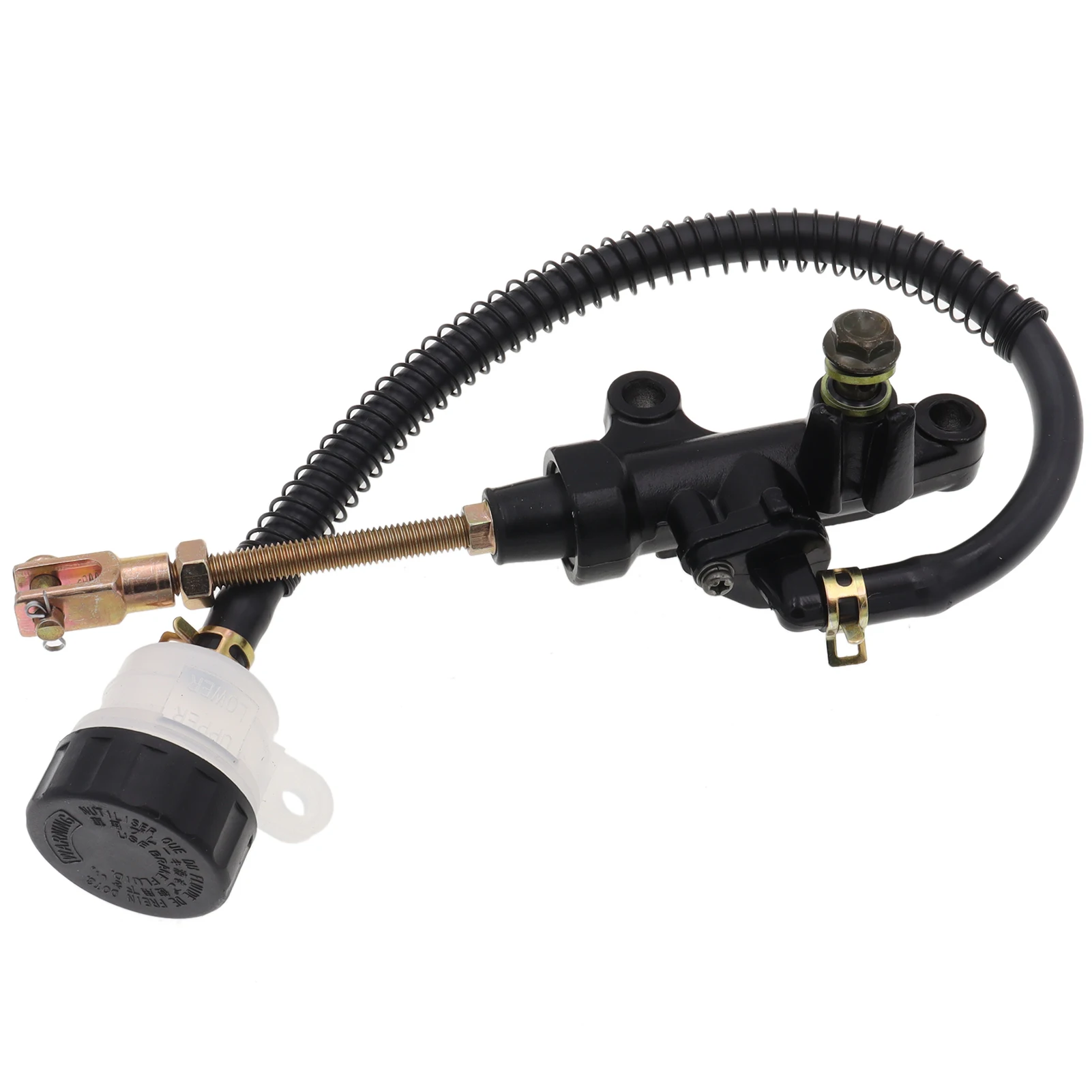 Motorcycle Rear Brake Master Cylinder Pump with Reservoir for Yamaha 1986-2006 ATV Banshee 350 YFZ350 5FK-2583V-00-00