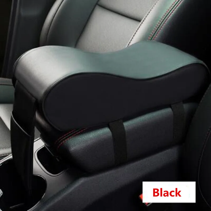 New Auto Armrests Pad Car Center Console Arm Car Styling for Peugeot RCZ 206 207 208 301 307 308 406 407 408 508 2008 3008-6008
