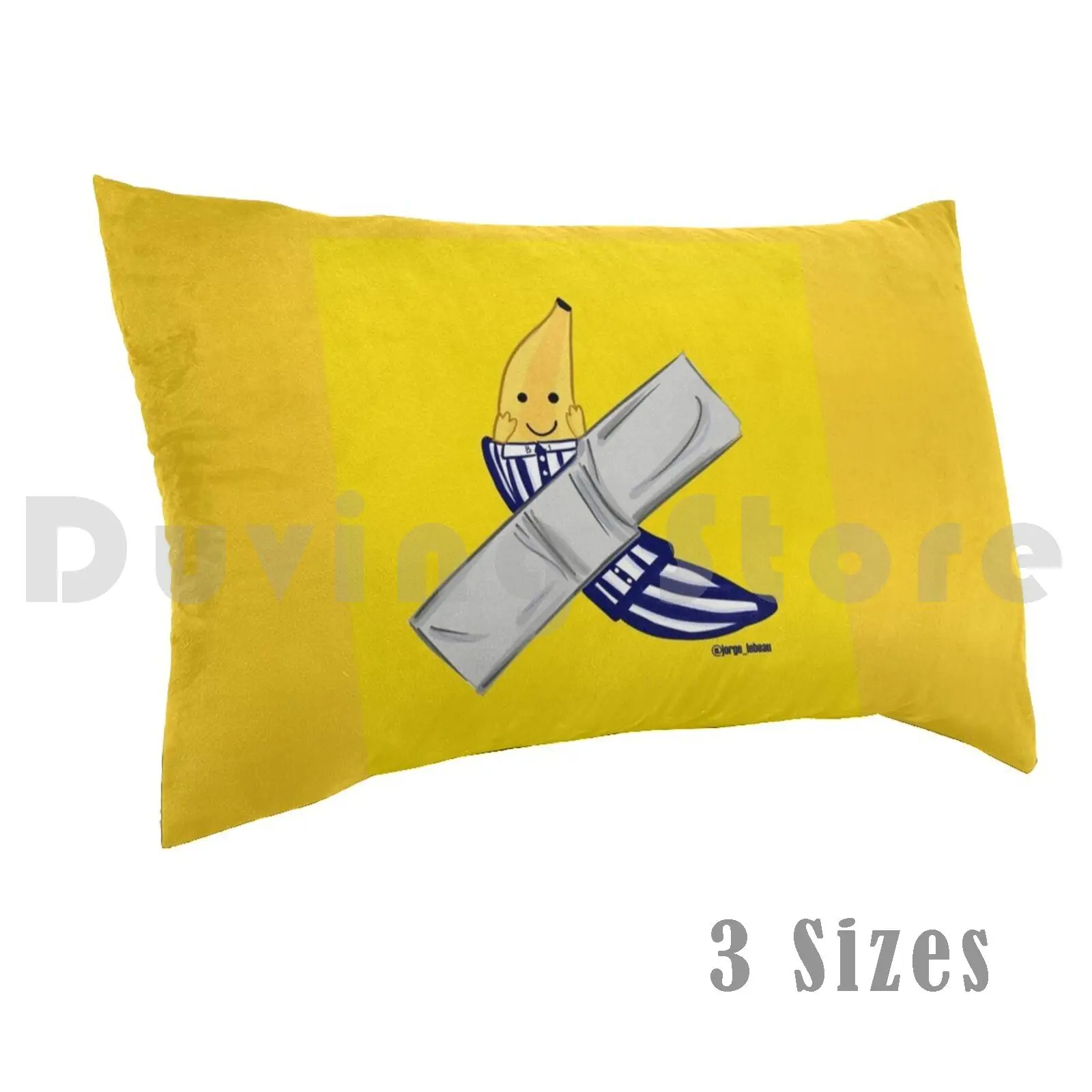 Banana In Pijama Ecopop Pillow Case DIY 50*70 Art Basel Miami Banana Pijama Hipster Fake Pattern Color