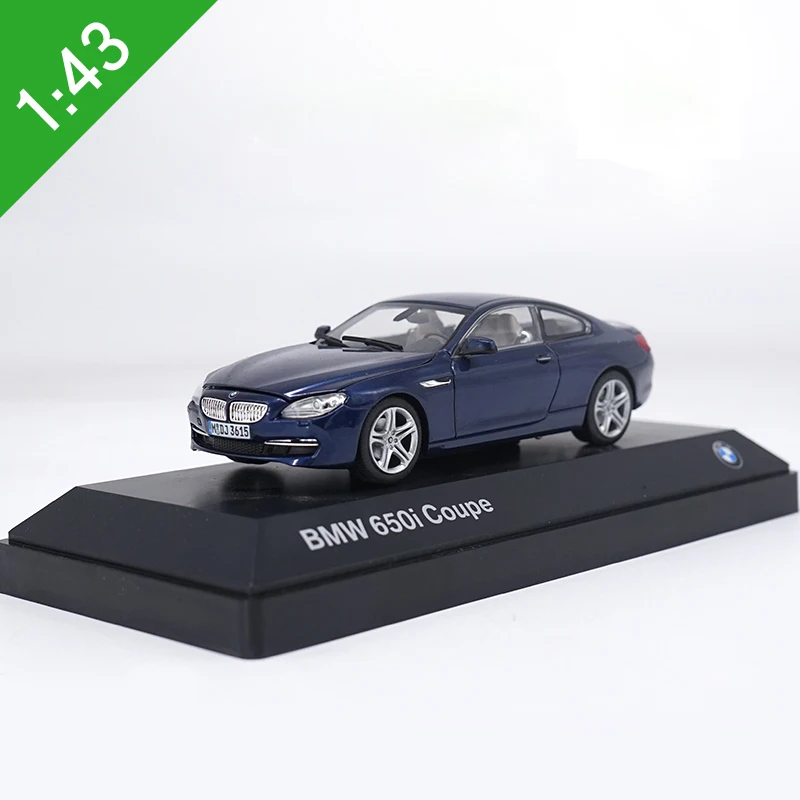 Original Box 1:43 650i Alloy Model Car Static Metal Model Vehicles For Collectibles Gift