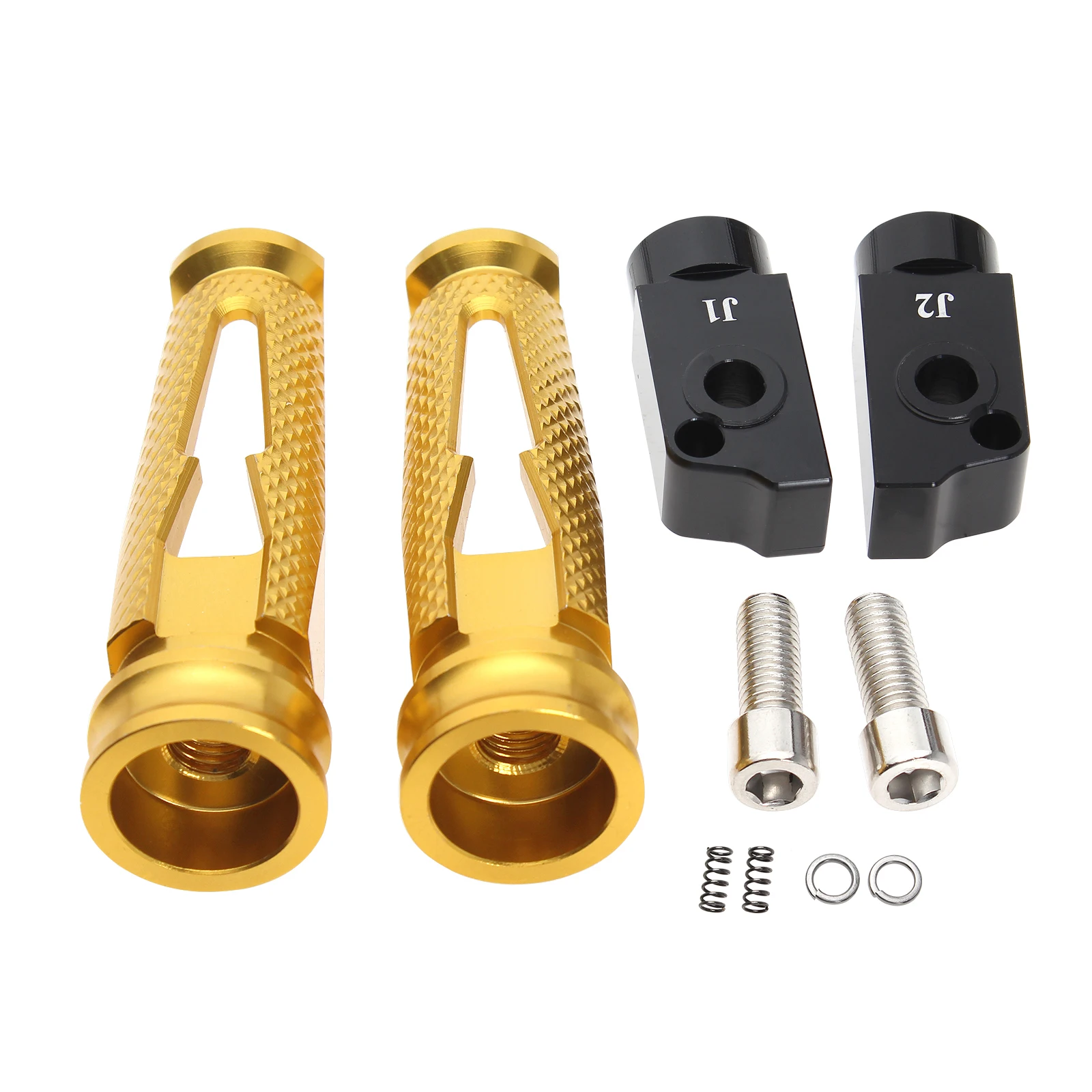 Rear Foot Pegs Pedals Passenger Footrests For Aprilia GPR125 GPR150 APR150-6 CR150 Motorcycle Aluminum