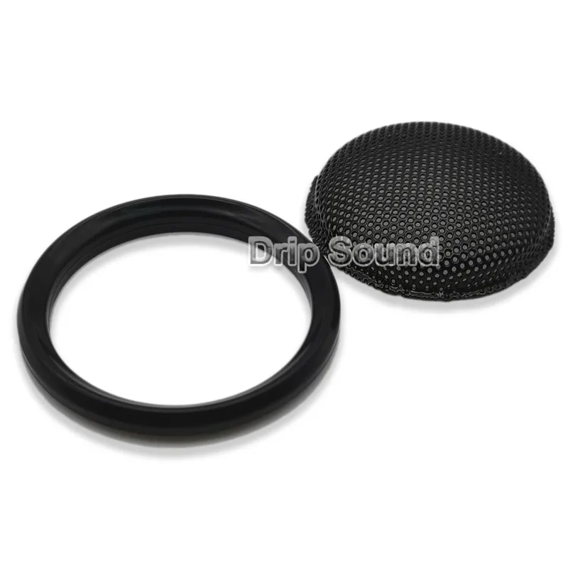 For 1" Inch Tweeter Speaker Grill Cover Car Audio Decorative Circle Metal Mesh Grille Protection #Black