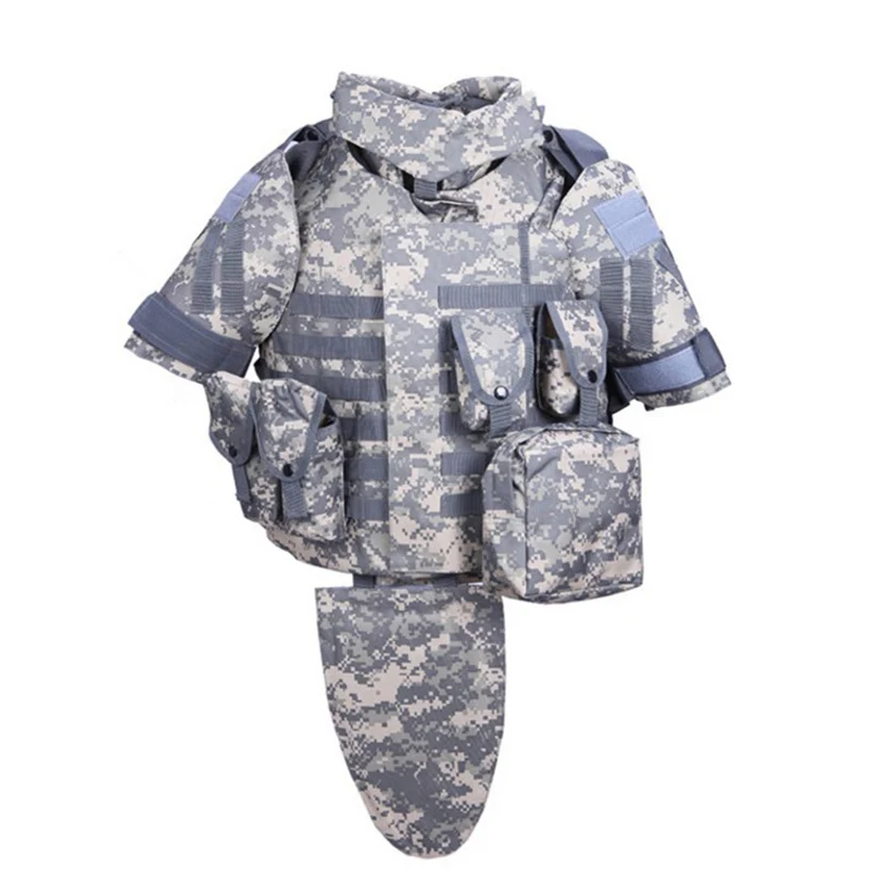 OTV Tactical Vest Camouflage combat Body Armor With Pouch/Pad ACU  Airsoft Hunting Molle Assault Plate Carrier CS Clothing